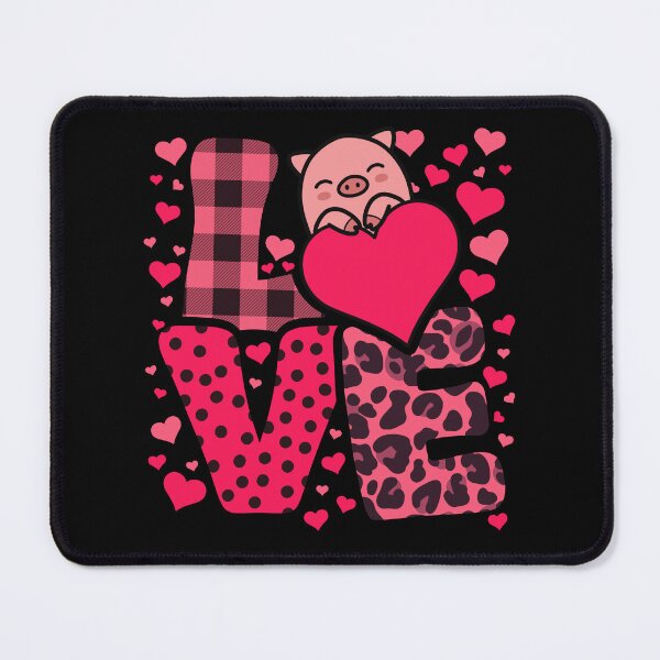 Item preview, Cute Kawaii Valentine Pig Love Hearts Valentines Day designed and sold by JokeGysen.