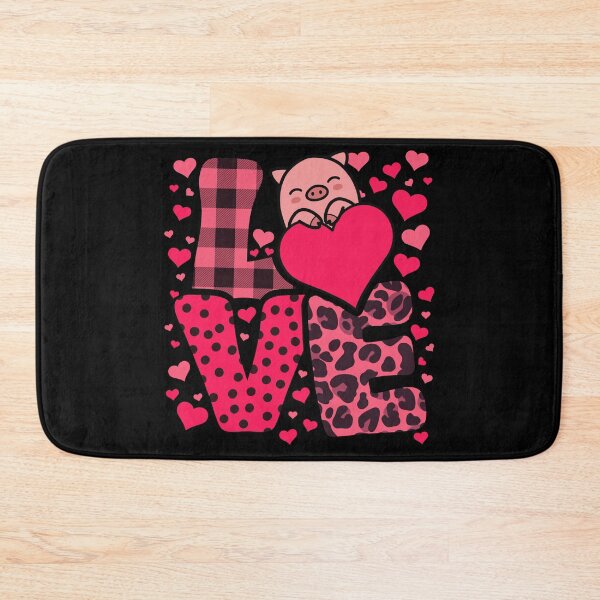 Item preview, Cute Kawaii Valentine Pig Love Hearts Valentines Day designed and sold by JokeGysen.