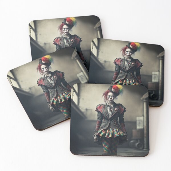 Aperçu de l'œuvre Haute Couture Dresses as Clowns créée et vendue par BeerBot.