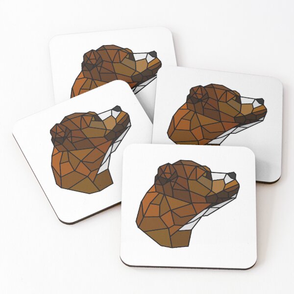Item preview, Charlotte Pitbull Geometric Brindle designed and sold by Akasha-Wolf.