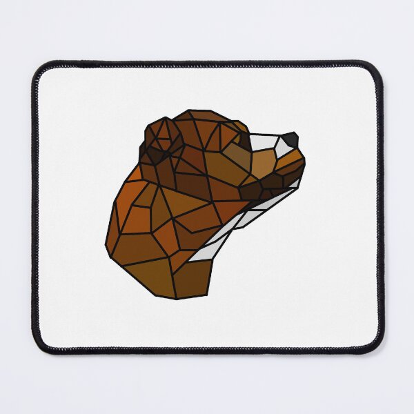 Item preview, Charlotte Pitbull Geometric Brindle designed and sold by Akasha-Wolf.