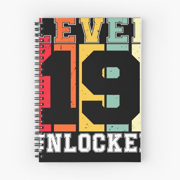 Item preview, Unlocked Level 19 Awesome 19th Birthday Gaming designed and sold by Get A Wear  Shop.