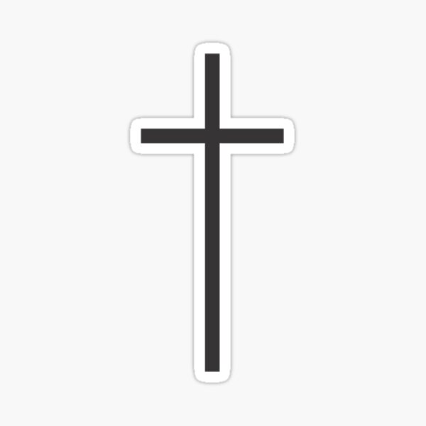 Christian Cross Sticker