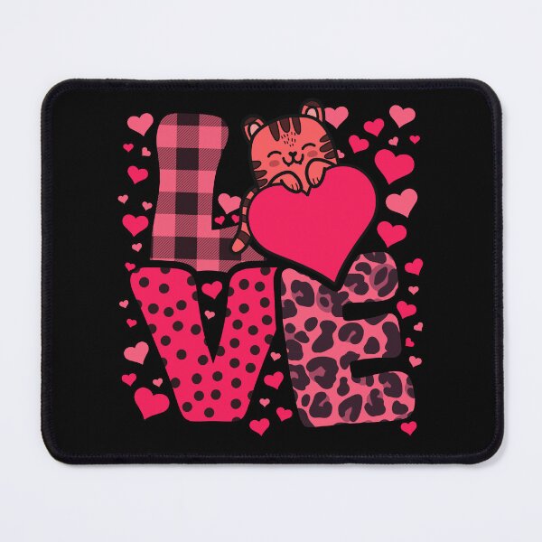 Item preview, Cute Kawaii Valentine Tiger Love Hearts Valentines Day designed and sold by JokeGysen.