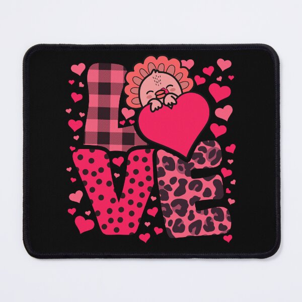 Item preview, Cute Kawaii Valentine Turkey Love Hearts Valentines Day designed and sold by JokeGysen.