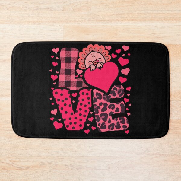 Item preview, Cute Kawaii Valentine Turkey Love Hearts Valentines Day designed and sold by JokeGysen.