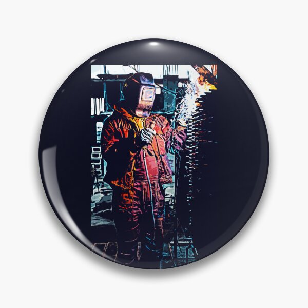Artikelvorschau, Welder pop art style illustration entworfen und verkauft von KondeHipe.