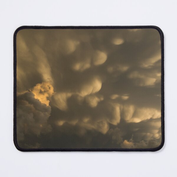 Item preview, Phenomenal Cloudscape - Sunlit Mammatus Clouds After Severe Storm designed and sold by Georgia Mizuleva.