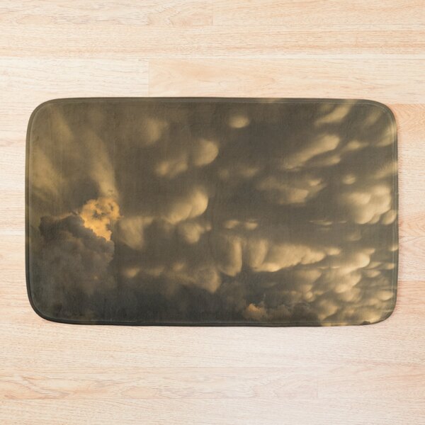 Item preview, Phenomenal Cloudscape - Sunlit Mammatus Clouds After Severe Storm designed and sold by Georgia Mizuleva.