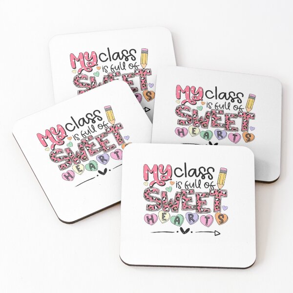 Item preview, My Class Full Of Sweet Hearts Valentine's Day Teacher T-Shirt,Valentines Teacher Shirt,Teacher Valentines Gift,Sweet Hearts Teacher Shirt designed and sold by zedbubblez.