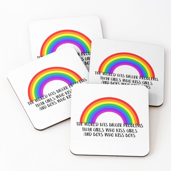 Item preview, Girls who kiss girls Pride designed and sold by ContentCoDesign.