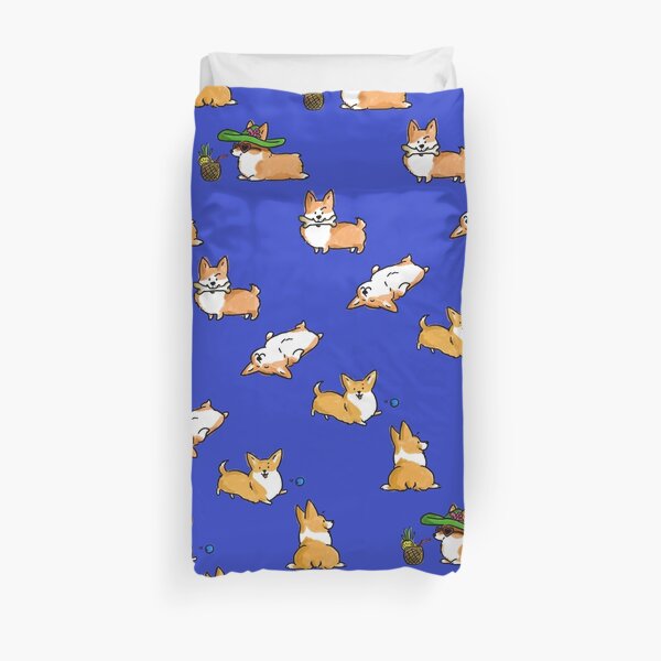 Corgi Love Duvet Cover