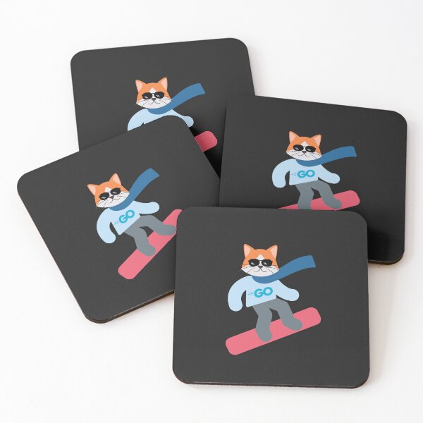 Item preview, Snowboarding cat designed and sold by GasconyPassion.