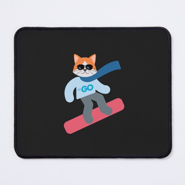 Item preview, Snowboarding cat designed and sold by GasconyPassion.