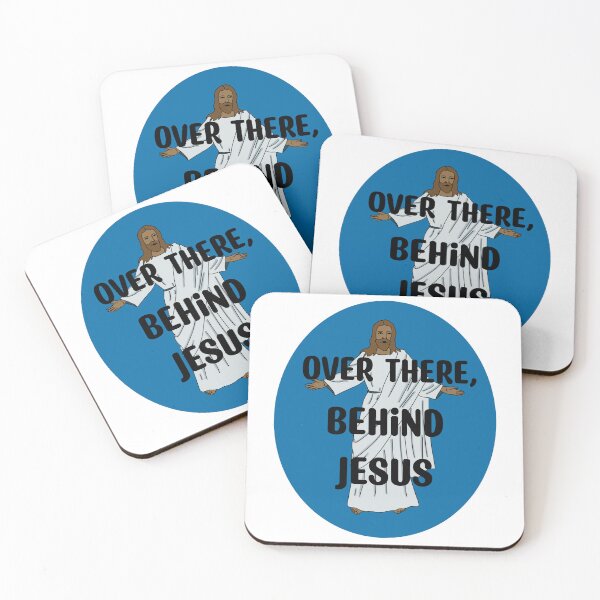 Item preview, Over There, Behind Jesus designed and sold by Widdershins  Art.