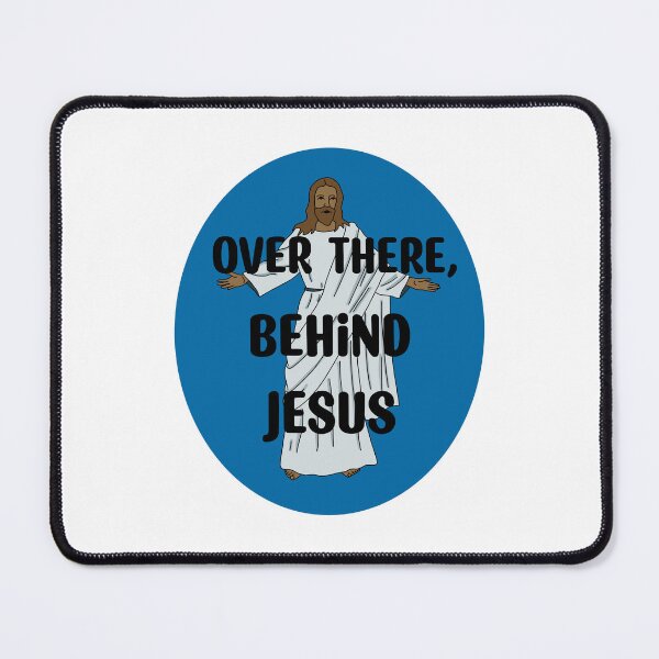 Item preview, Over There, Behind Jesus designed and sold by Widdershins Art.