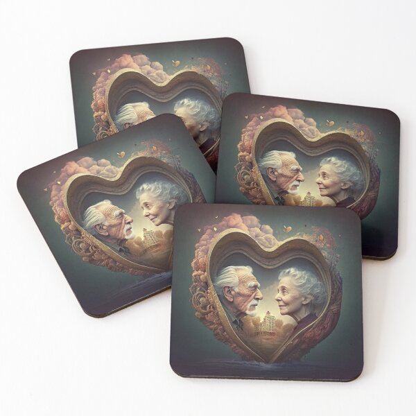 Item preview, Old Couple Proves That Love Is Eternal designed and sold by PufuMiu.
