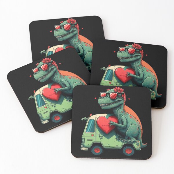 Item preview, i steal hearts valentines day cute dinosaur designed and sold by LiartVibes.