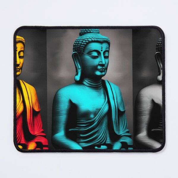 Item preview, BUDDHA TIMETRAVEL PORTRAIT PAINTING designed and sold by bharuarts.