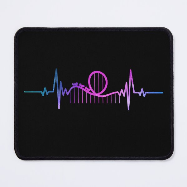 Item preview, Rollercoaster Space Heartbeat For Rollercoaster lover designed and sold by JokeGysen.