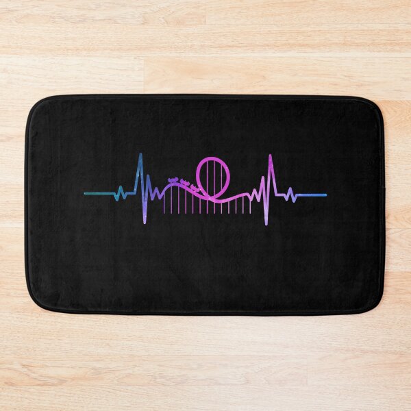 Item preview, Rollercoaster Space Heartbeat For Rollercoaster lover designed and sold by JokeGysen.