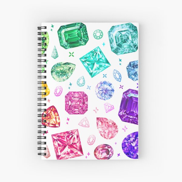 Item preview, Colorful Gemstone Collection. Gem Print designed and sold by AmberSunArt.