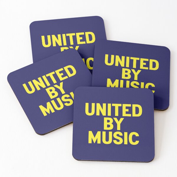 Item preview, United by music - Blue version designed and sold by aguyfromspain.