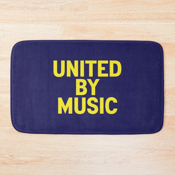 Item preview, United by music - Blue version designed and sold by aguyfromspain.