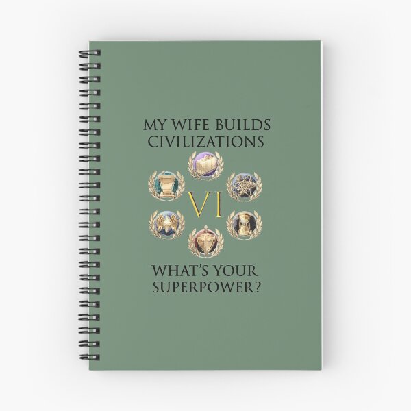 Item preview, WIFE BUILDS CIVILIZATIONS   designed and sold by TatumTorphy.
