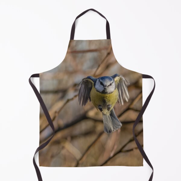 Item preview, blue tit in flight designed and sold by AliMarleyPhoto.