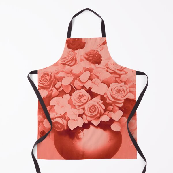 Item preview, Peach Roses in Vase designed and sold by asurtiumgreen.