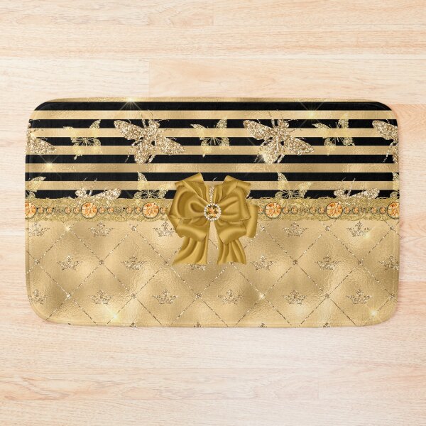 Item preview, Glam Honey Bees Gold Butterflies designed and sold by purplesensation.
