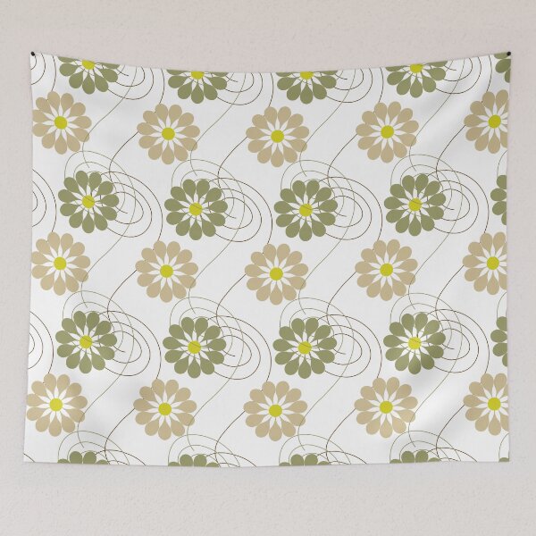Item preview, spring flowers and spirals designed and sold by SunGraphicArt.