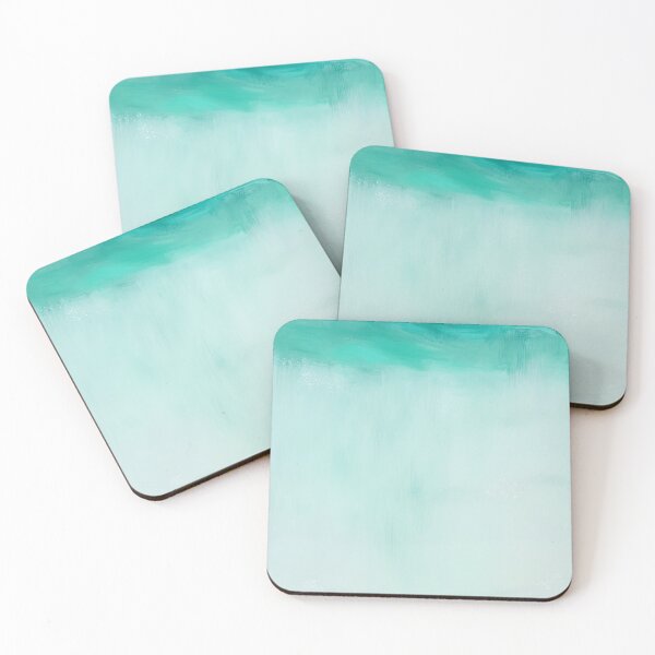 Item preview, Turquoise paint on a white wall. Abstract background and texture. designed and sold by ShopThousand.