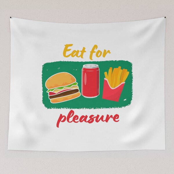 Item preview, Eat for pleasure, Gift T-Shirt designed and sold by Rowbic.
