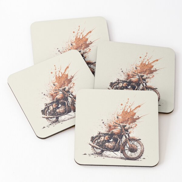 Item preview, Enfield Cycle Co. Ltd. 1901 Classic Vintage Motorcycle | Biker | Bike designed and sold by Print Empire.