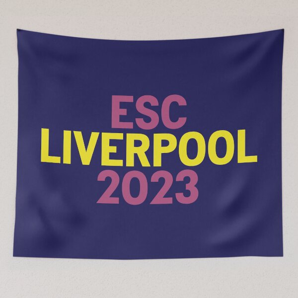 Item preview, ESC Liverpool 2023 - Blue version designed and sold by aguyfromspain.