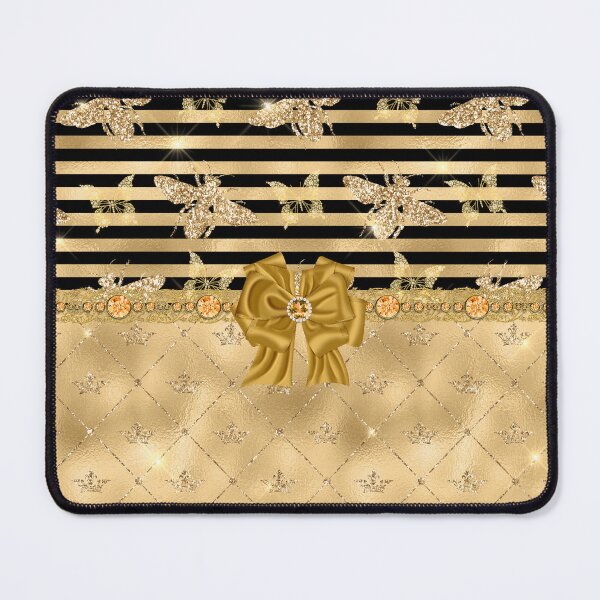 Item preview, Glam Honey Bees Gold Butterflies designed and sold by purplesensation.
