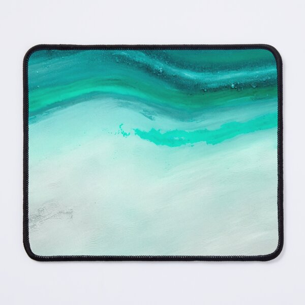 Item preview, Turquoise paint on a white wall. Abstract background and texture. No.3 designed and sold by ShopThousand.