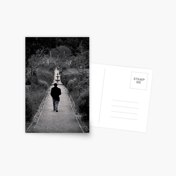 LONG MARCH ALONE Postcard