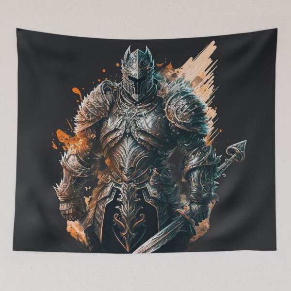 Item preview, The Battle-worn Warrior designed and sold by Abili-Tees.