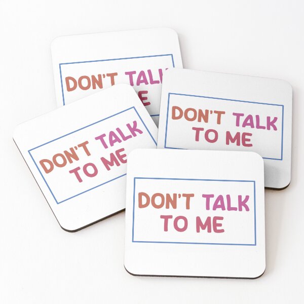 Item preview, Don't talk to me_Funny Tees designed and sold by Infinirish.