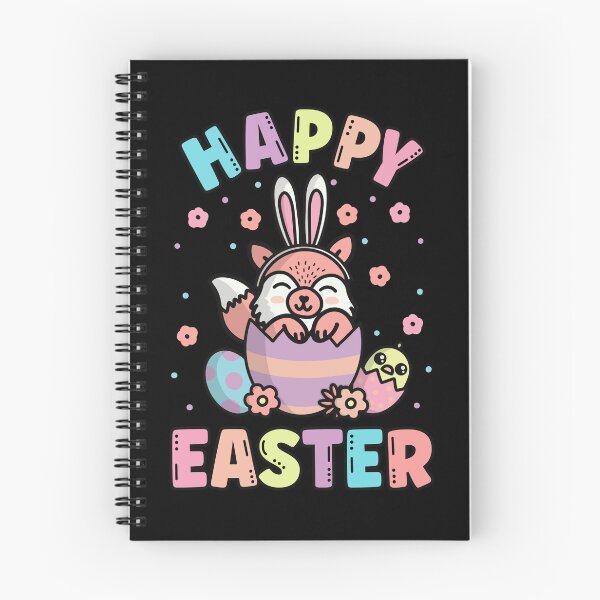 Item preview, Happy Easter Kawaii Bunny Fox Cute Spring Egg Hunting designed and sold by JokeGysen.