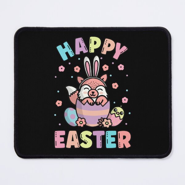 Item preview, Happy Easter Kawaii Bunny Fox Cute Spring Egg Hunting designed and sold by JokeGysen.