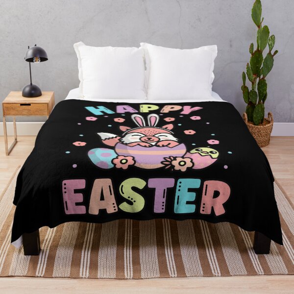 Item preview, Happy Easter Kawaii Bunny Fox Cute Spring Egg Hunting designed and sold by JokeGysen.