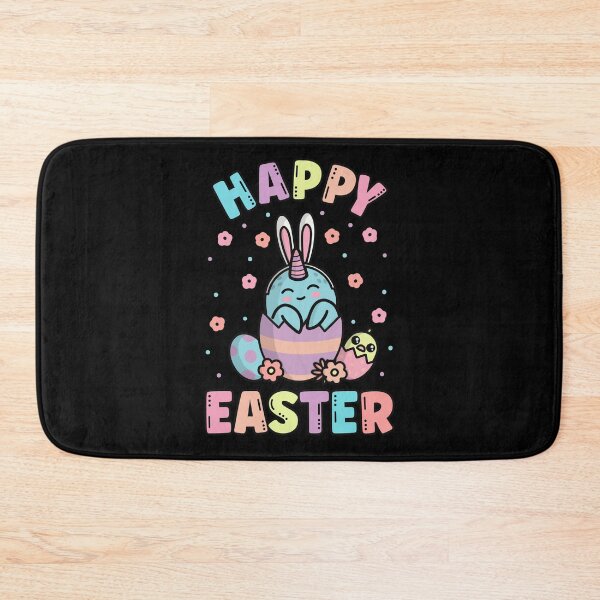 Item preview, Happy Easter Kawaii Bunny Narwhal Cute Spring Egg Hunting designed and sold by JokeGysen.