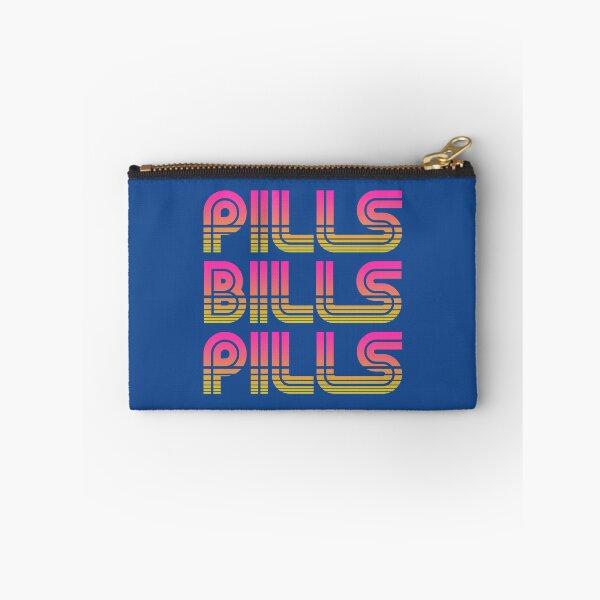 Item preview, Pharmacy Humor Selling Pills to Pay the Bills Retro Pink to Yellow designed and sold by RxBlockhead.