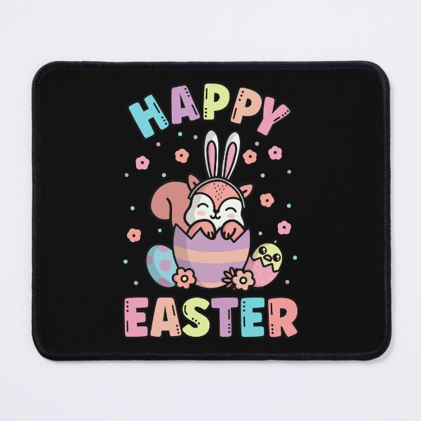 Item preview, Happy Easter Kawaii Bunny Squirrel Cute Spring Egg Hunting designed and sold by JokeGysen.