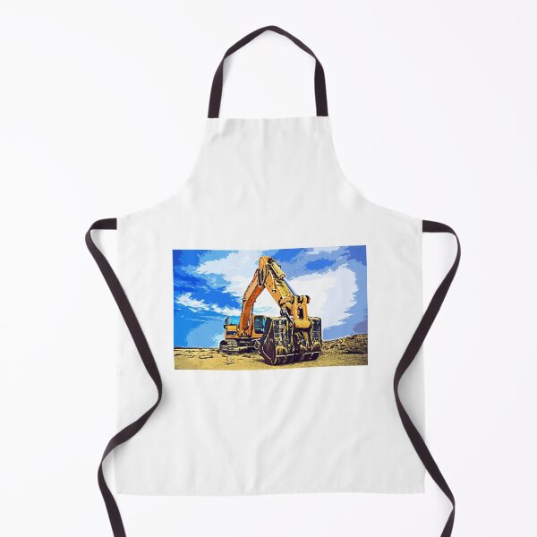 Item preview, Excavator pop art style illustration designed and sold by KondeHipe.