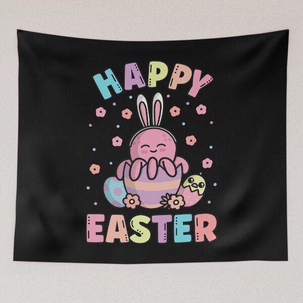 Item preview, Happy Easter Kawaii Bunny Octopus Cute Spring Egg Hunting designed and sold by JokeGysen.